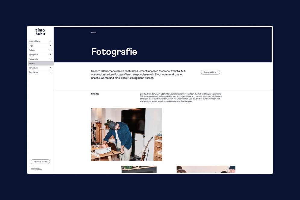 Our visual language is a central element of our brand presence.